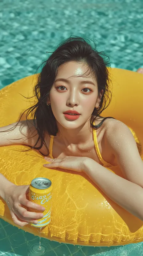 음료 모델 AI 숏폼
